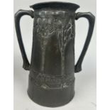 DAVID VEASEY FOR LIBERTY AND CO 'FOR OLD TIMES SAKE' TWIN HANDLED LOVING CUP, impressed tudric 010