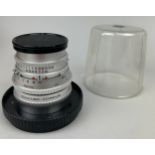 A HASSELBLAD S-PLANAR 120MM LENS IN CHROME WITH FRONT CAP IN BUBBLE KEEPER In very good condition.