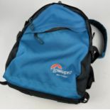 A LOWE PRO Mini Trekker Camera backpack in good condition, together with unused TRECKMATES
