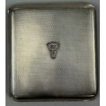 INDIAN ROYAL INTEREST: A SILVER CIGARETTE CASE BELONGING TO VEER SINGH RAJPIPLA MAHARAJA OF THE
