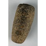 A POLISHED NEOLITHIC STONE AXE HEAD FROM YORKSHIRE, Ex Victorian collection, finely shaped and