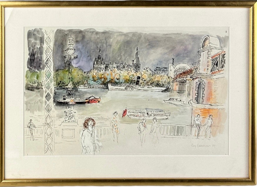 ROY SPENCER (1918-2006) GICLEE PRINT LIMITED EDITION OF 10, Mounted in a frame and glazed. 36cm x - Image 5 of 5