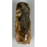 A LARGE WORKED FLINT TOOL FROM ROCHESTER IN KENT, Possibly Palaeolithic, the cortex inscribed