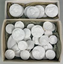 A COLLECTION OF GRAND TOUR PLASTER INTAGLIOS (Qty)