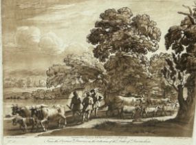 RICHARD EARLOM (1743-1822) ETCHING AND MEZZOTINT FROM THE ORIGINAL DRAWING IN THE COLLECTION OF