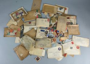 A COLLECTION OF BRITISH AND WORLD STAMPS IN BOXES, ALBUMS AND ENVELOPES (Qty)