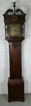 A LARGE 19TH CENTURY GRANDFATHER CLOCK
