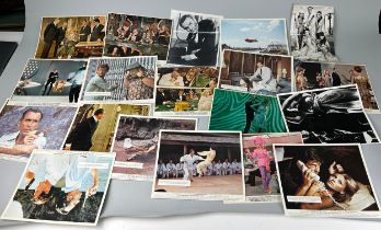 JAMES BOND: A COLLECTION OF LOBBY CARDS FOR VARIOUS JAMES BOND FILMS (Qty)