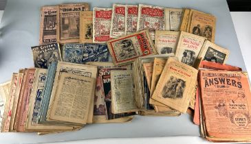 A LARGE COLLECTION OF EARLY 20TH CENTURY PAMPHLETS MAGAZINES AND BOOKLETS (Qty)