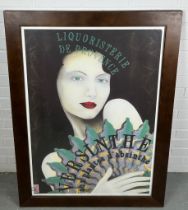 PHIPPS SOMMER 'ABSINTHE' 2000, hand signed and stamped, framed and glazed 2000, measuring 98cm h x