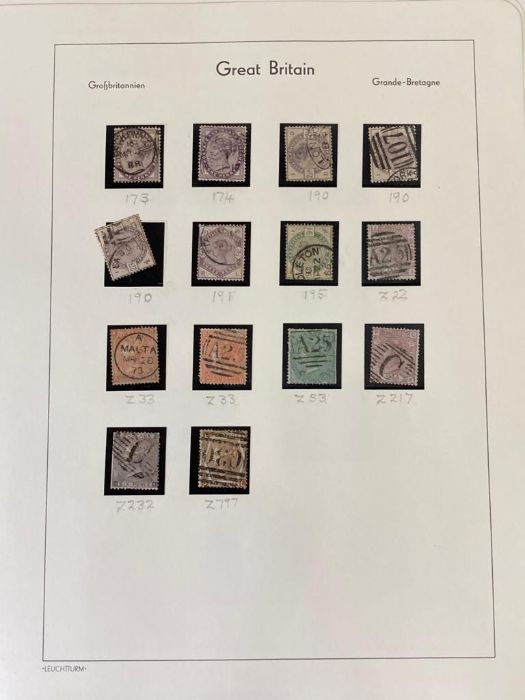 1855-1901 Victorian surface print stamps to include the high value 1883 to 1900 issue. - Image 4 of 7