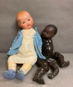 Two vintage dolls AF