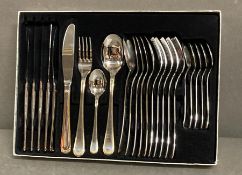 A six piece setting set of Gehring of Germany cutlery