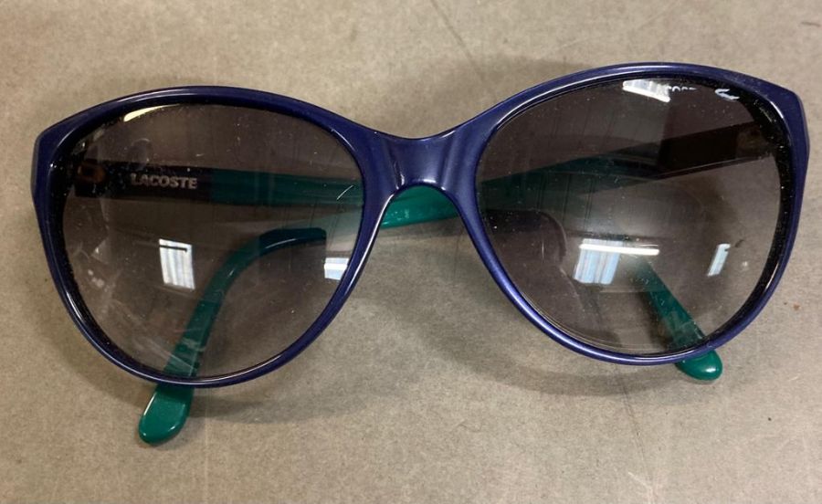 A pair of Lacoste ladies sun glasses in case - Image 2 of 4
