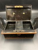 A vintage tin moneybox