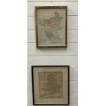 Two maps one by J. Bartholomew, Turkey in Europe and England and Wales