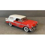 A Franklin Mint Diecast model of a 1956 Chevrolet Nomad
