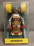 A Zerolds - Zobor the bronze transporter 1967 boxed robot toy