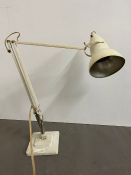 A vintage angle poise desk lamp