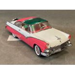 A Franklin Mint Diecast model of a 1955 Ford Crown Victoria