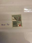 Stamp Album of commemorative stamps Barbuda to USA