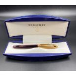 Waterman Paris 18ct gold nibbed fountain pen ( 041174) (Box AF)