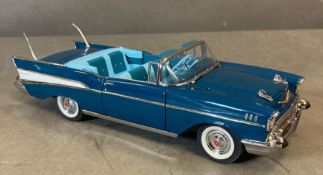 A Franklin Mint Diecast model of 1957 Chevrolet Bel Air