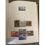 An album of Great British commemorative, mint stamps.