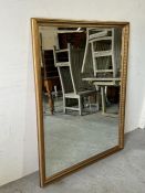 A gilt framed mirror (142cm X 111cm)