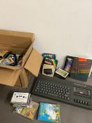 Sinclair 2 spectrum plus a box of games