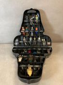 Star Wars Darth Vader toy storage with accessories