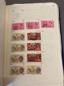 Stamp Album containing Great British stamps to include watermark inverted, sideways etc and penny