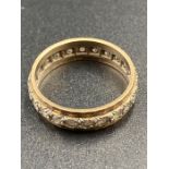 A 9ct gold fashion ring (Approximate Total Weight 2.7g) (Size N)