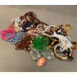 A quantity of costume jewelry