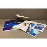 A small selection of Concorde memorabilia