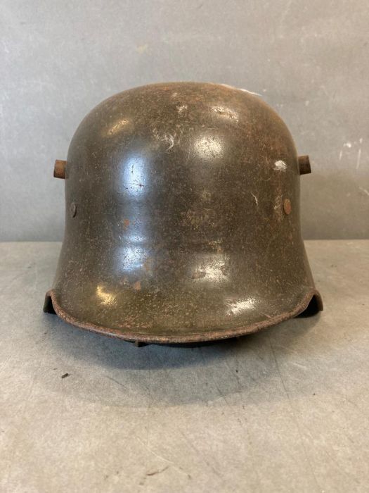 A German military helmet - Image 3 of 4