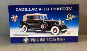 A Franklin Mint Diecast model of a Cadillac V-16 Phaeton