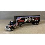 Matchbox collectables Diecast model of a Jack Daniels Truck and trailer