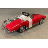 A Franklin Mint Diecast model of a 1967 Corvette