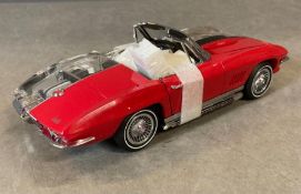A Franklin Mint Diecast model of a 1967 Corvette