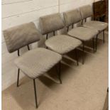 A set of four Mid Century dining chairs by Hille of London