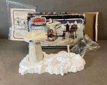 A boxed Star Wars Empire strikes back Turret and Probot playset