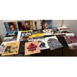 Approximately fifty LP, various years including The Cure, Michael Jackson, Elvis etc