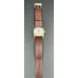 A Morath Bros of Liverpool 9ct 1920's gold watch