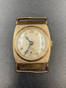 A 9ct gold watch (Approximate Total Weight 14.9g)