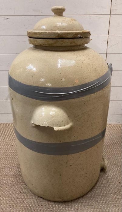 A large Royal Doulton stoneware chemical jar (H90cm) - Image 4 of 6