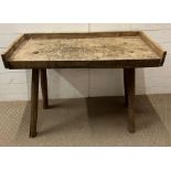 A rustic work table (H75cm W105cm D50cm)