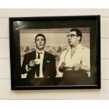 A photo of Ronnie and Reggie Kray