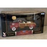 A Yatming Diecast model of a 1946 Ford Sportsman