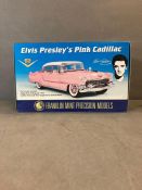 A Franklin Mint Diecast model of Elvis Presley's 1955 Pink Cadillac